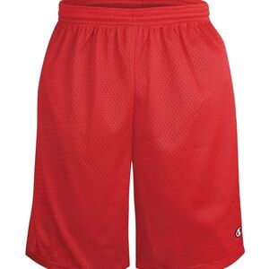 🆗 Champion Men's Vibrant Red Sports Shorts